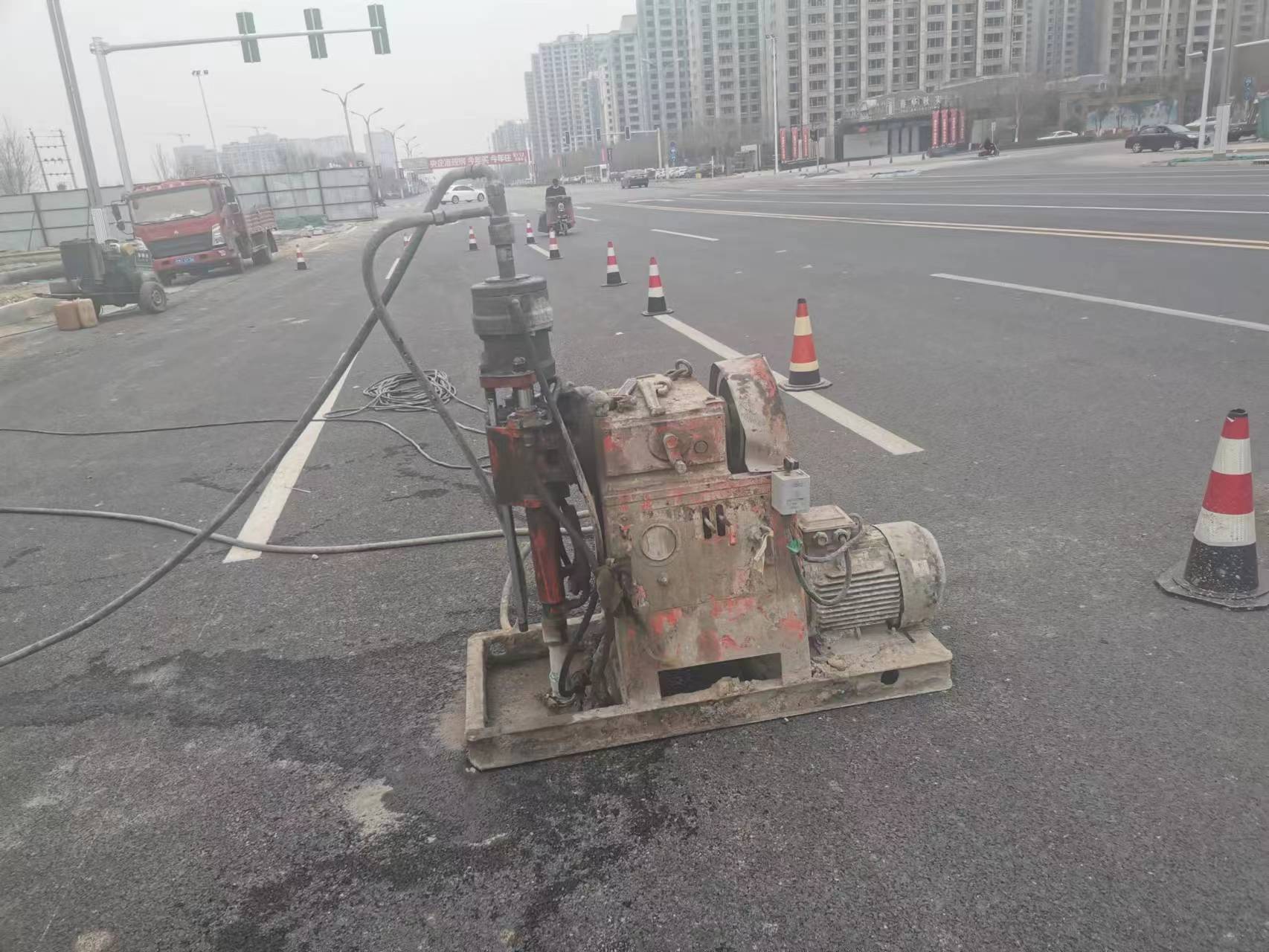 庐江路基注浆