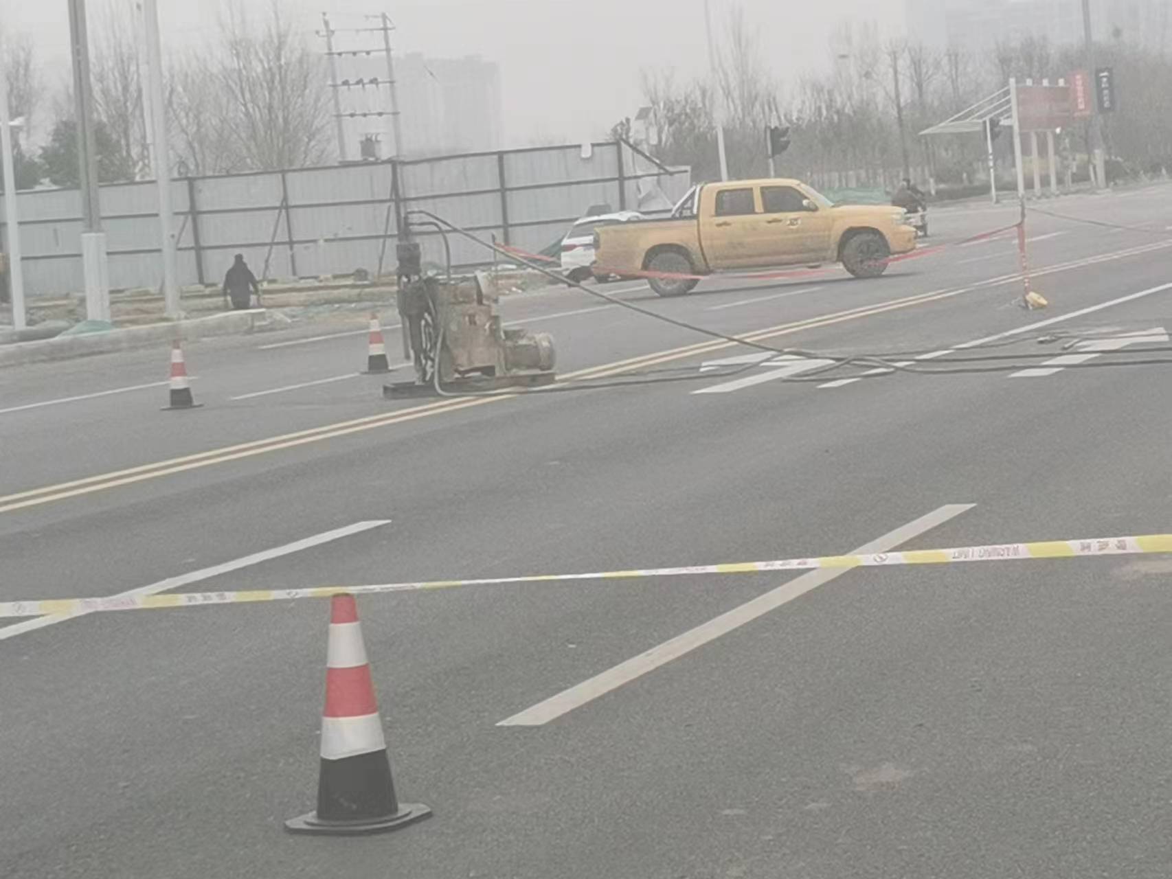 庐江马路注浆